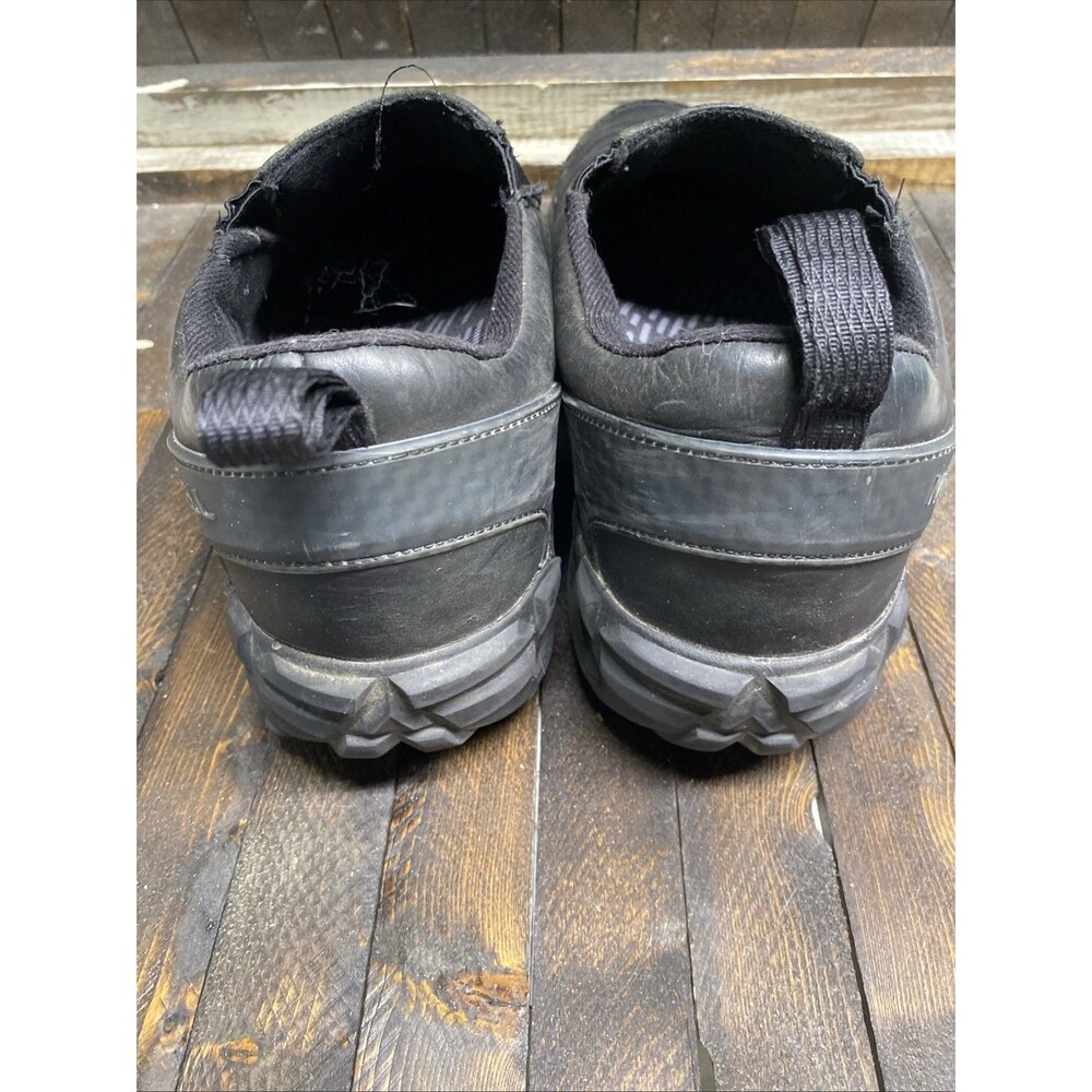 MerreLL Mens Sz 12 Comfort Slip On Loafer Black Leather - Picture 3 of 12